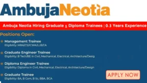 Ambuja Neotia Recruitment 2025