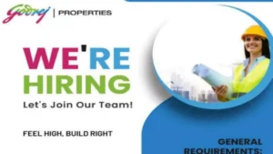 Godrej Properties is Hiring