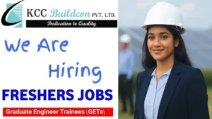 KCC Buildcon Pvt Ltd Careers
