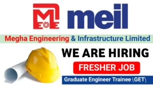 Graduate Engineer Trainee Job at MEIL