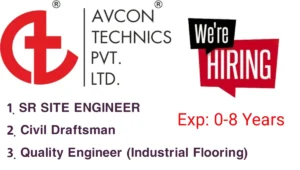AVCON Technics Pvt. Ltd Hiring
