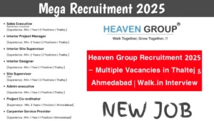 Heaven Group Recruitment 2025