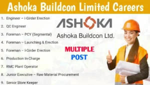 Ashoka Buildcon Limited Careers 2025