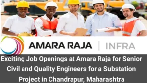 Exciting Job Openings at Amara Raja