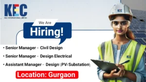 KEC International Ltd is Hiring