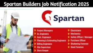 Spartan Builders Job Vacancy