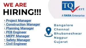 TQ Cert Service Pvt Ltd Vacancy