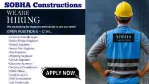 Sobha Constructions We're Hiring