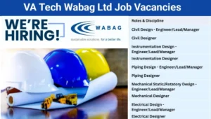 VA Tech Wabag Ltd Job Opportunity