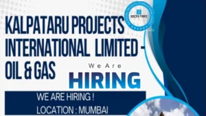 Kalpataru Projects International Ltd Jobs