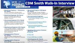 CDM Smith Walk-In Interview