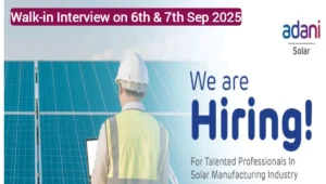 Adani Solar Walk-In Drive