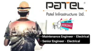 Patel Infrastructure Hiring Engineer