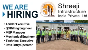 Shreeji Infrastructure India Vacancy
