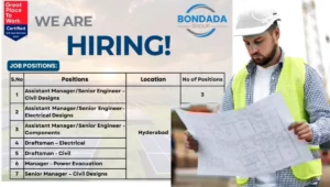 Bondada Group Recruitment 2025