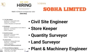 SOBHA Ltd Walk-In Drive