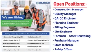 Shubham Buildcon Job Vacancy