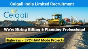 Ceigall India Limited Recruitment