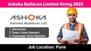 Career Opportunities with Ashoka Buildcon Ltd