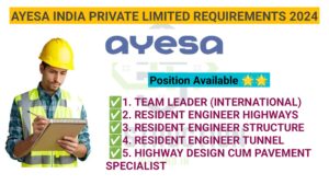 Exciting Career Opportunities at Ayesa: Join the Prestigious Pune Ring Road Project 2024