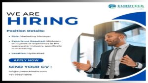 Job Opportunity: Sales Engineers - Euroteck Environmental Pvt. Ltd.