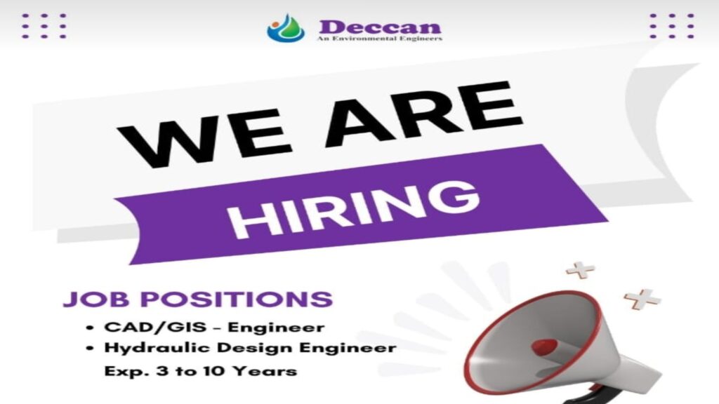 Join Our Team: Hiring for Multiple Positions at Deccan Environmental Engineers