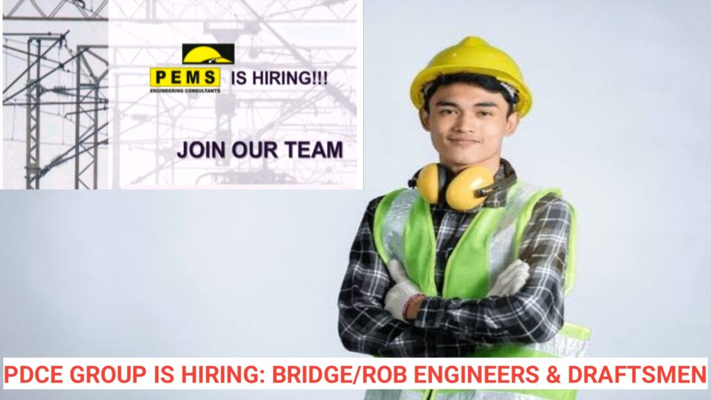 PDCE Group is Hiring: Bridge/ROB Engineers & Draftsmen