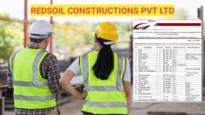 Redsoil Constructions Pvt Ltd - Recruitment for Irrigation Projects (Check Dams)