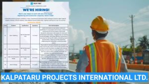 Kalpataru Projects International Ltd. - Exciting Career Opportunities in Solar Division