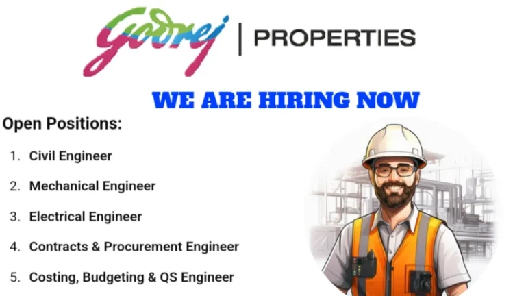 Godrej Properties Careers 2025