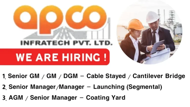 Apco Infratech Hiring