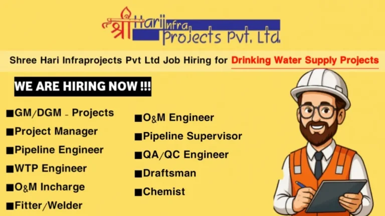 Shree Hari Infraprojects Pvt Ltd Job Vacancy