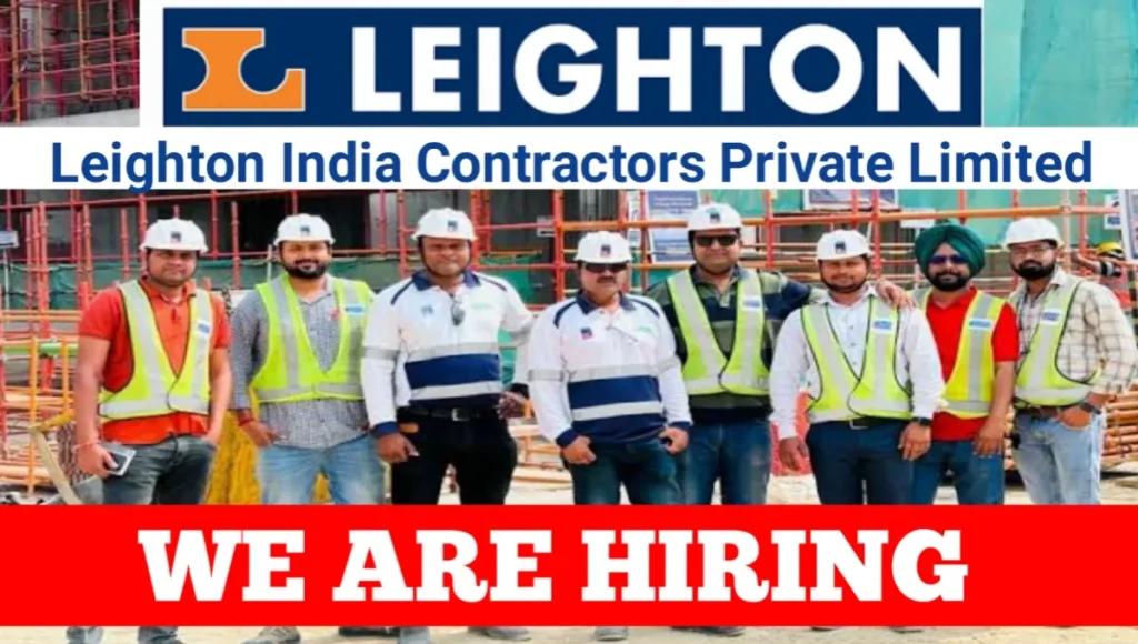 Leighton India Recruitment 2025