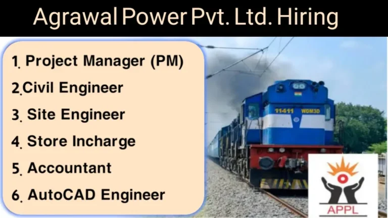 Agrawal Power Pvt. Ltd. Hiring