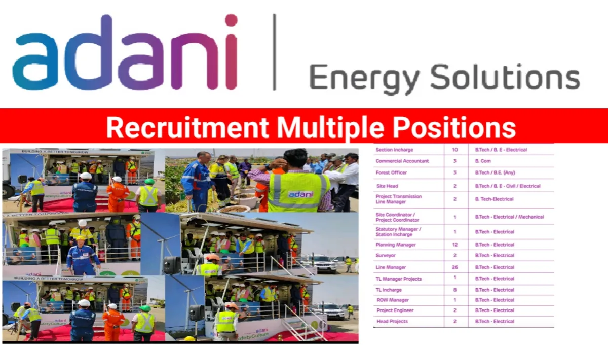 Adani Energy Solutions Ltd Walk-In Drive