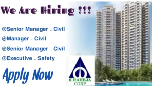 K Raheja Corp Pune Hiring