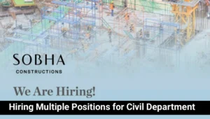 SOBHA Constructions Recruitment