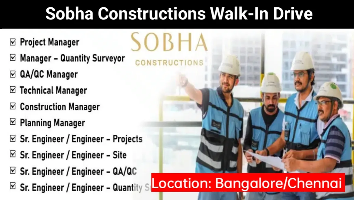 SOBHA Constructions Walk-In Drive