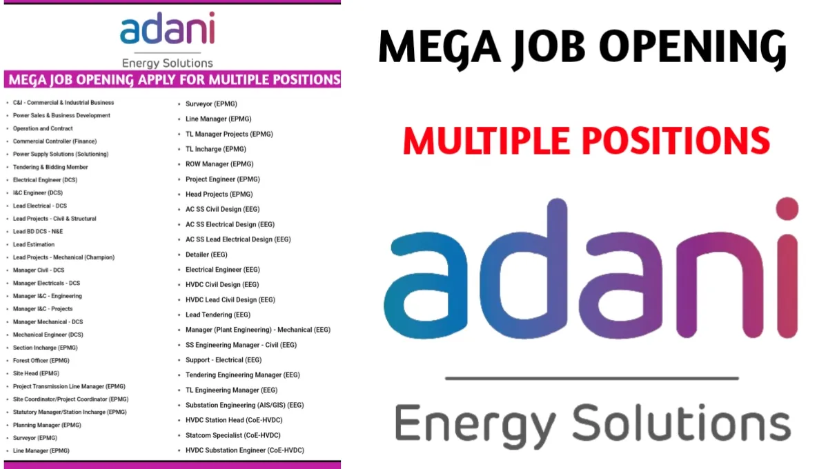 Adani Energy Solutions Ltd New Walk In