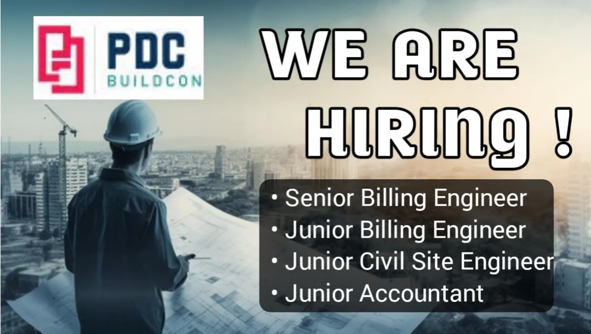 PDC Buildcon LLP Urgent Hiring