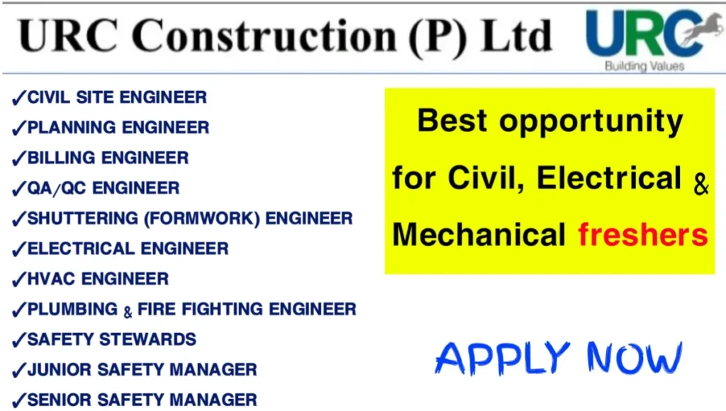 URC Construction Walk-In Interview