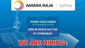 Amara Raja Infra Jobs