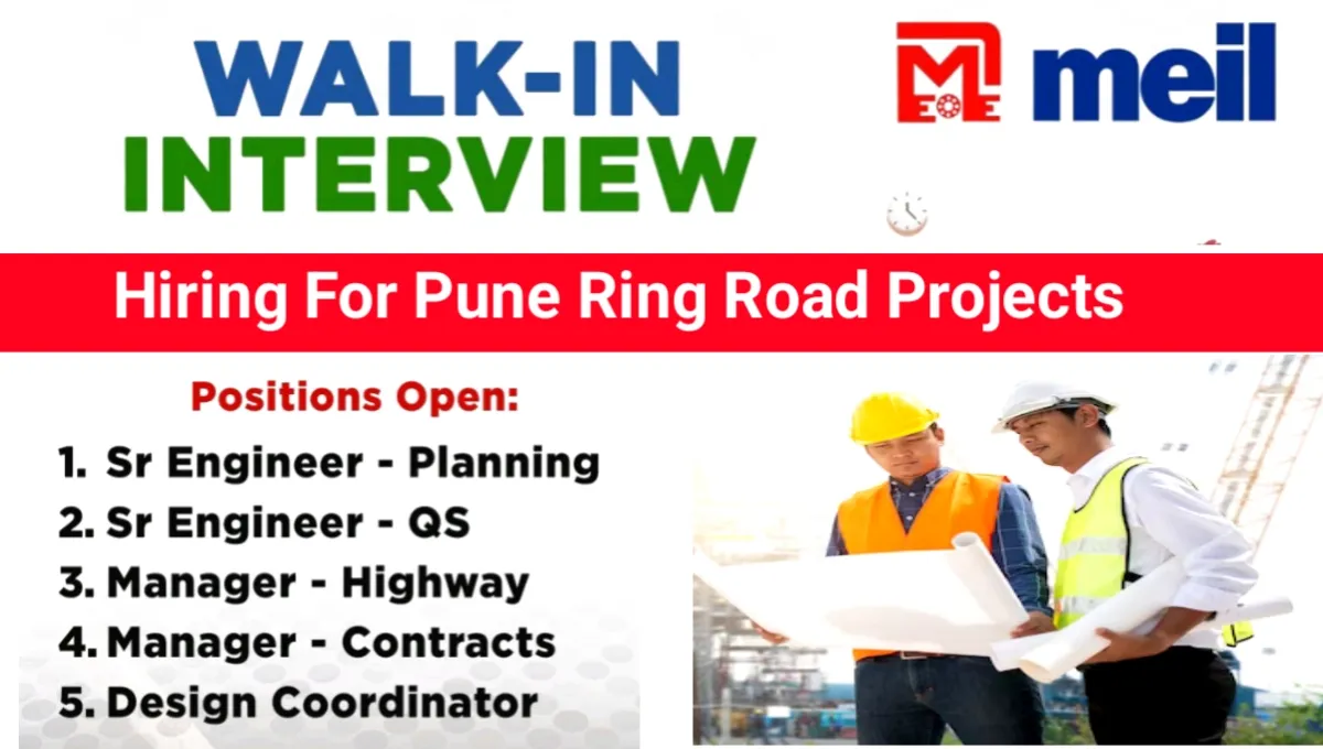 Megha Engineering & Infrastructure Ltd Job Opening