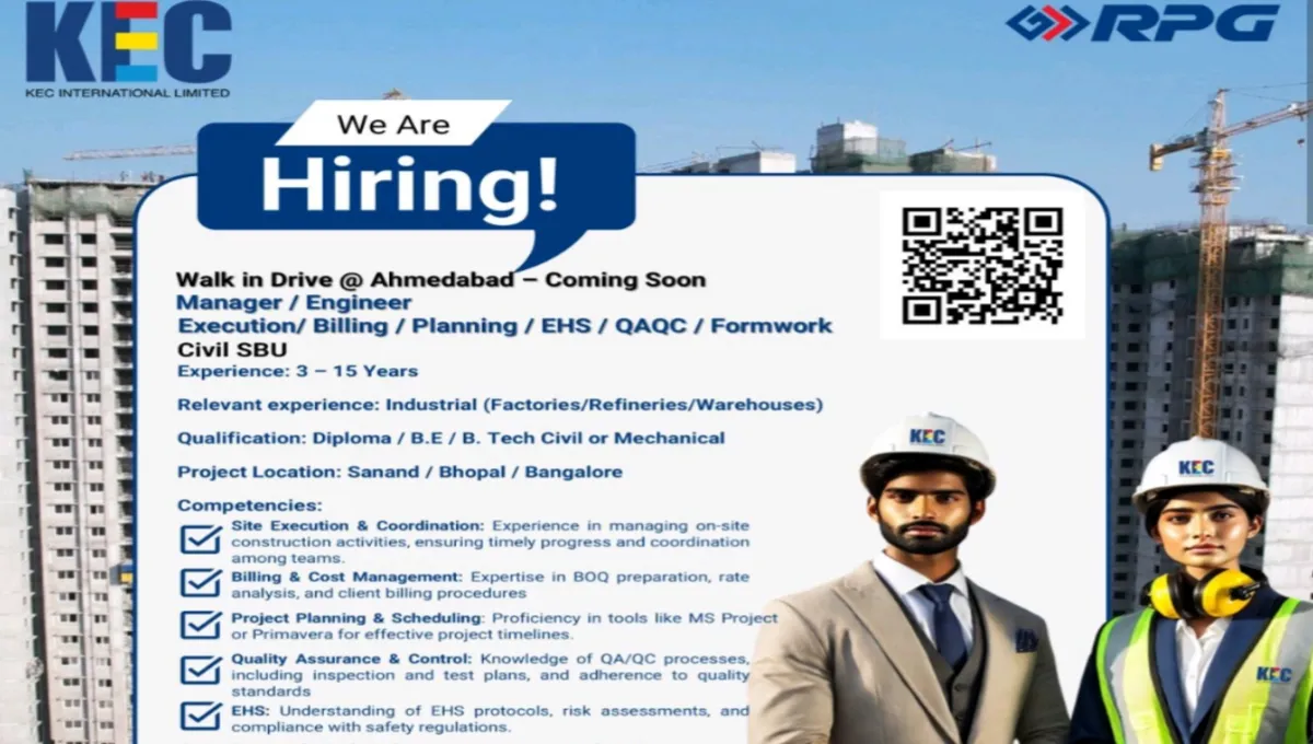 KEC International Ltd Recruitment