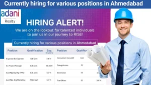 Adani Realty Job Vacancy