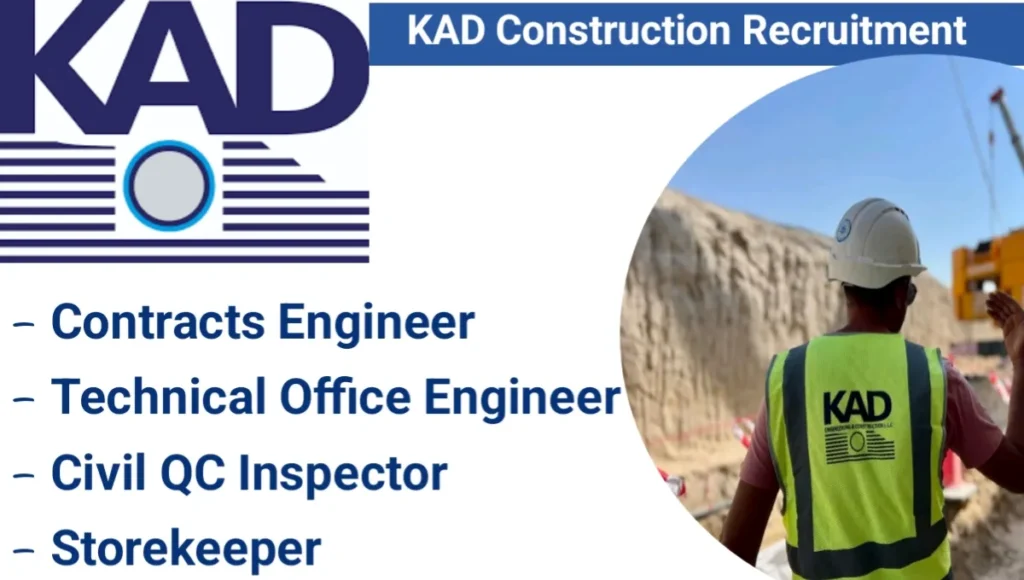 Exciting Job Opportunity at KAD Construction