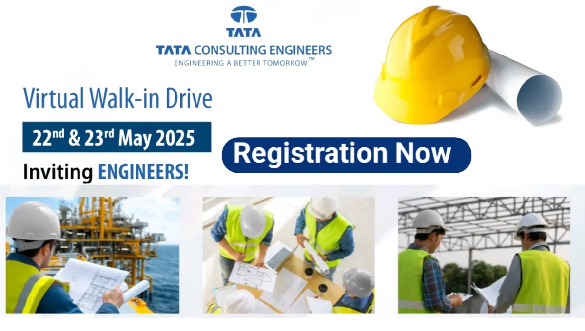 Tata Consulting Engineers Virtual Walk-In Drive
