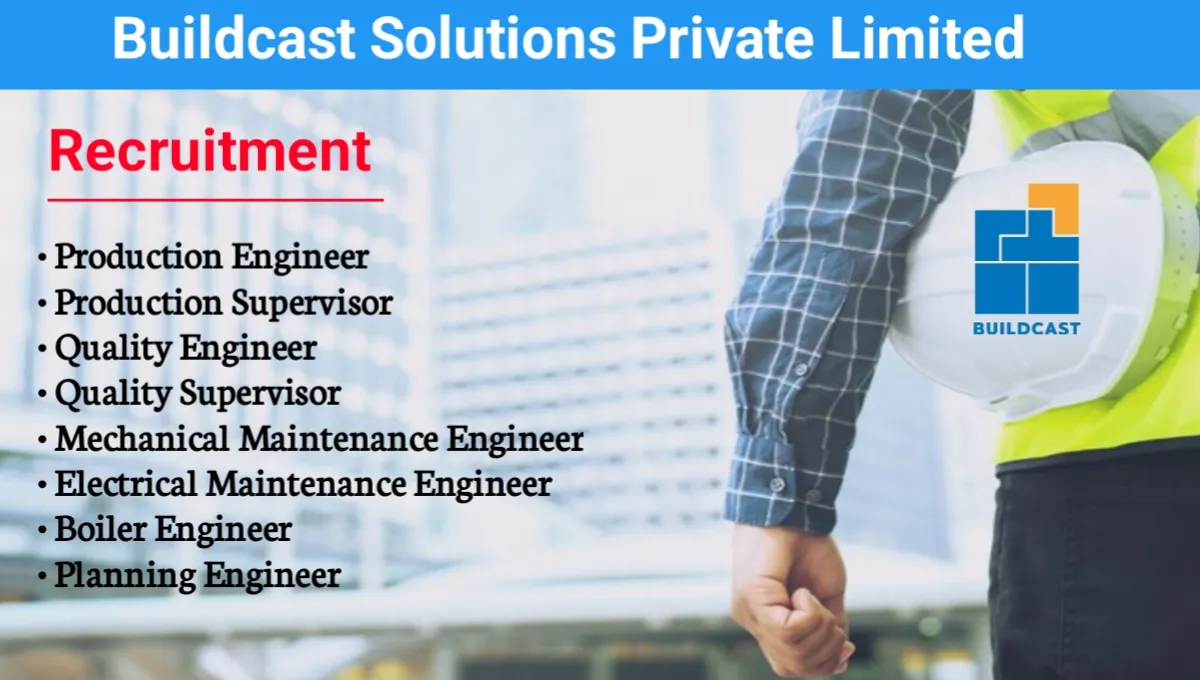 Buildcast Solutions Pvt Ltd Vacancy