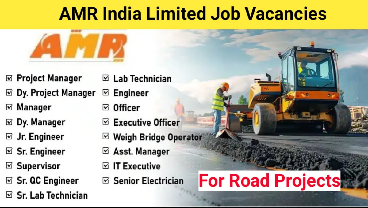 AMR India Limited Vacancy