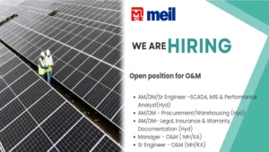 Solar Projects Job Vacancy at MEIL